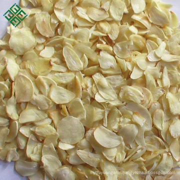 White color EU standard dehydrated pure white garlic flakes for sale